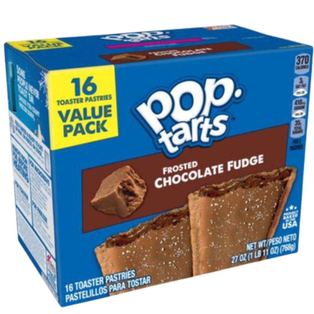 Pop Tarts Frosted Chocolate Fudge 16 Pack