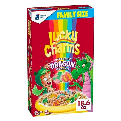 Lucky Charms Unveils Hidden Dragon Cereal with Magically Transforming Charms