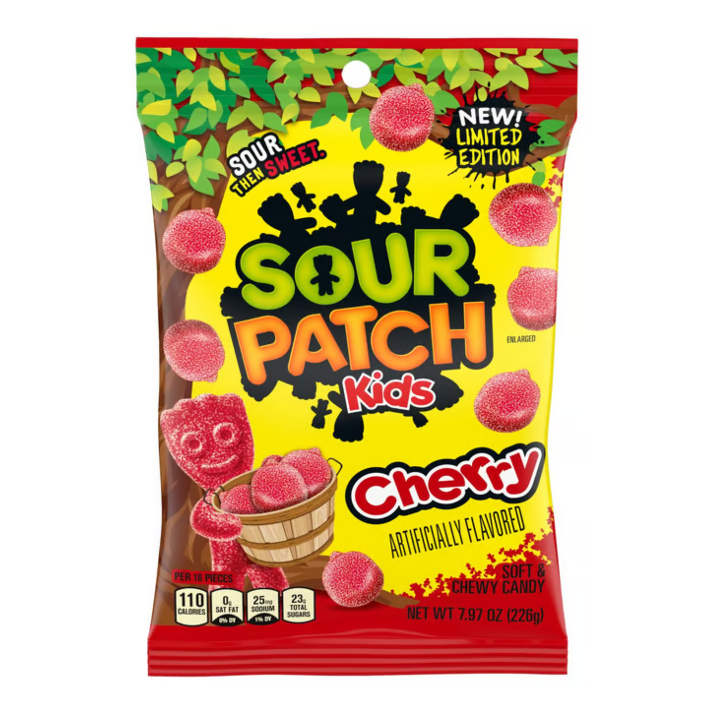 Sour Patch Kids Cherry Bolsa Mediana