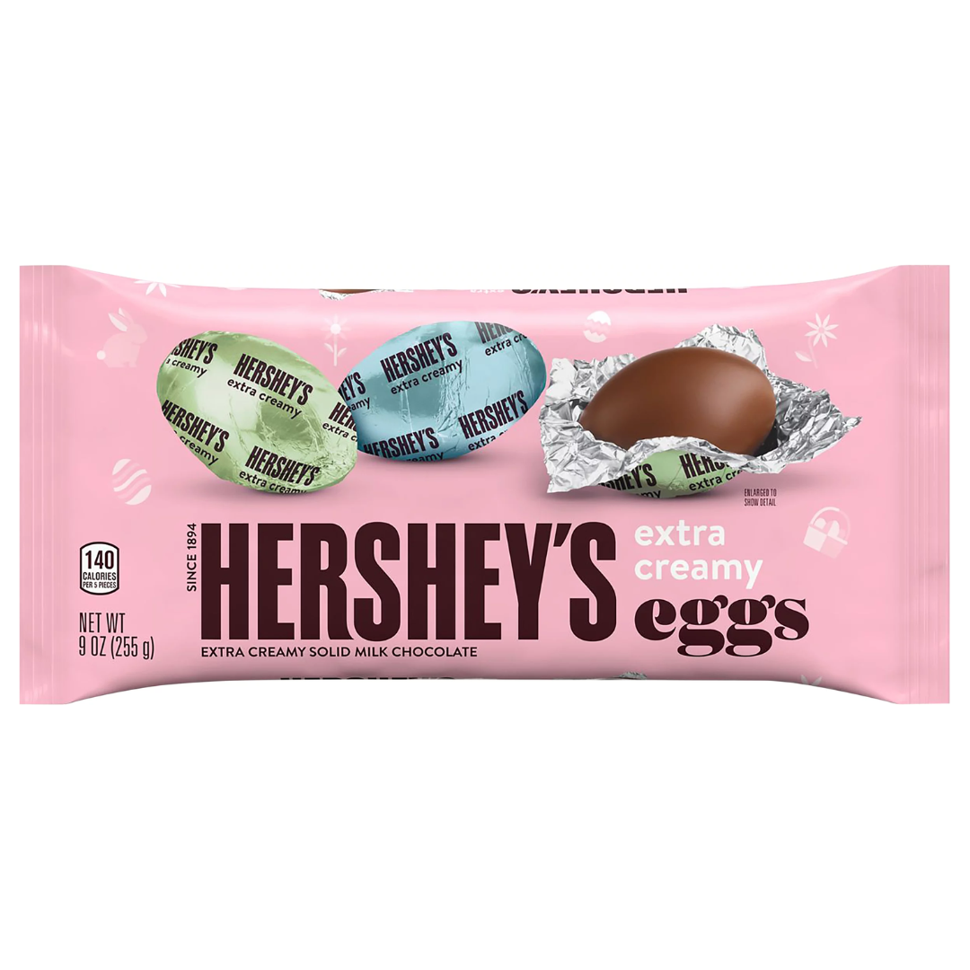 Hersheys Milk Eggs Chocolate Extra Creamy