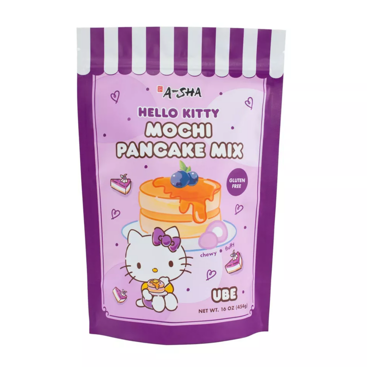 Hello Kitty Mochi Pancake Mix Ube