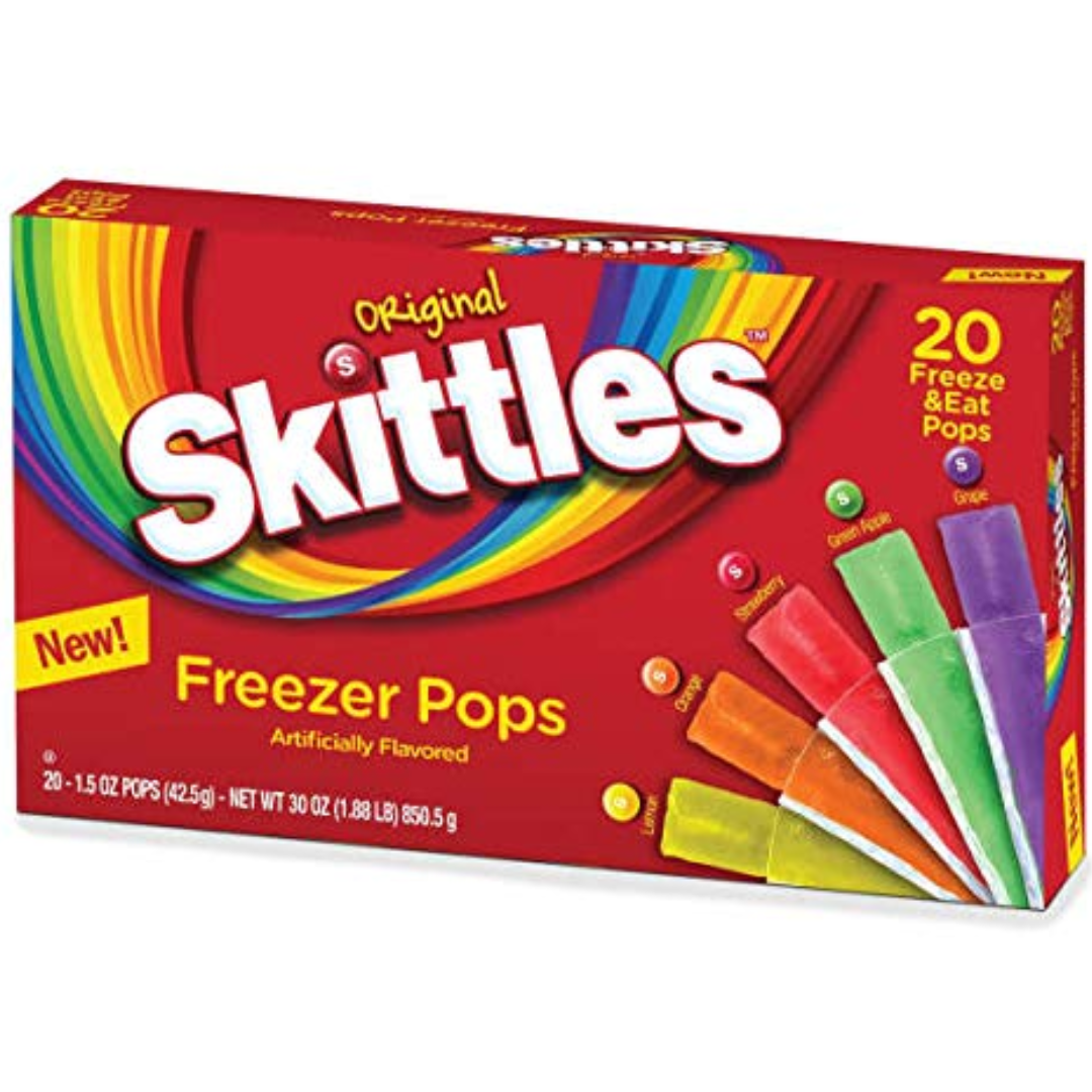 Skittles Freezer Pops