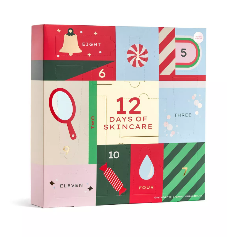 12 Days of Skincare Advent Calendar Target marketsanpedro
