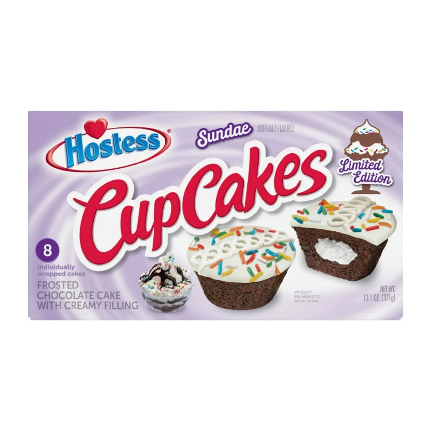 Hostess Cupcakes Sundae