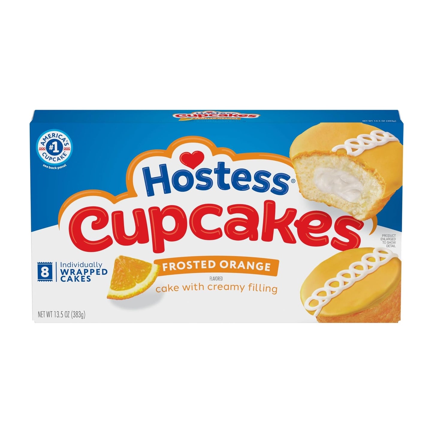 Hostess Cupcakes Frosted Orange
