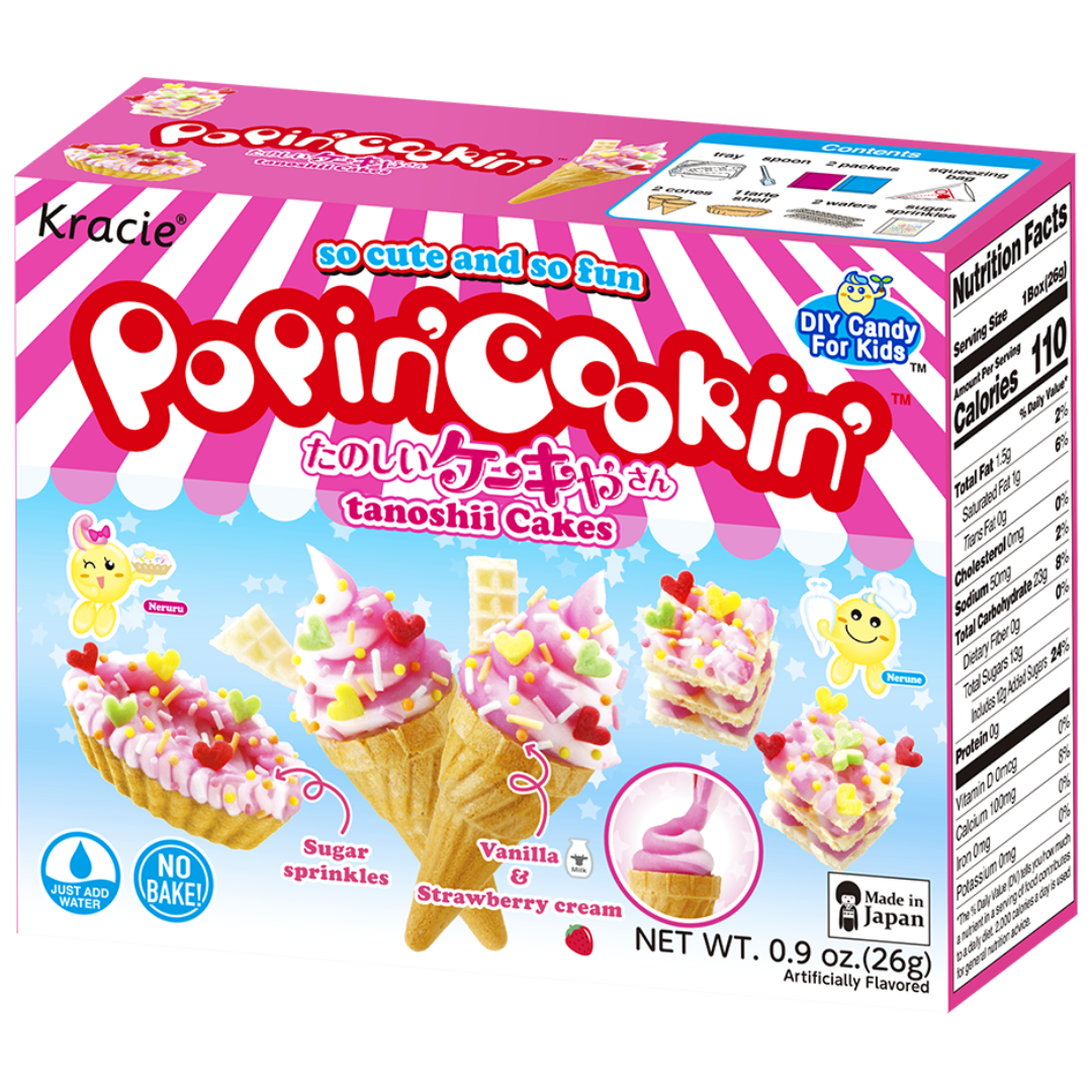 Popin Cookin Vanilla & Strawberry Cream
