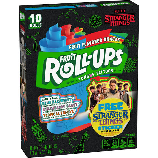 Roll Ups Stranger Things Variety Pack 10 Rolls