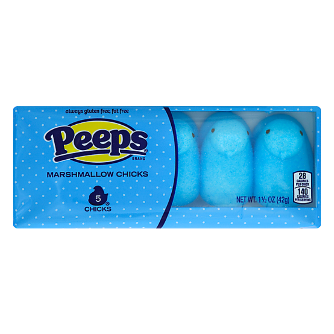 Peeps 5 Chicks Azules