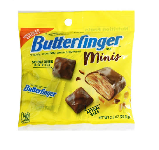 Butterfinger Bar Minis Bolsa Chica