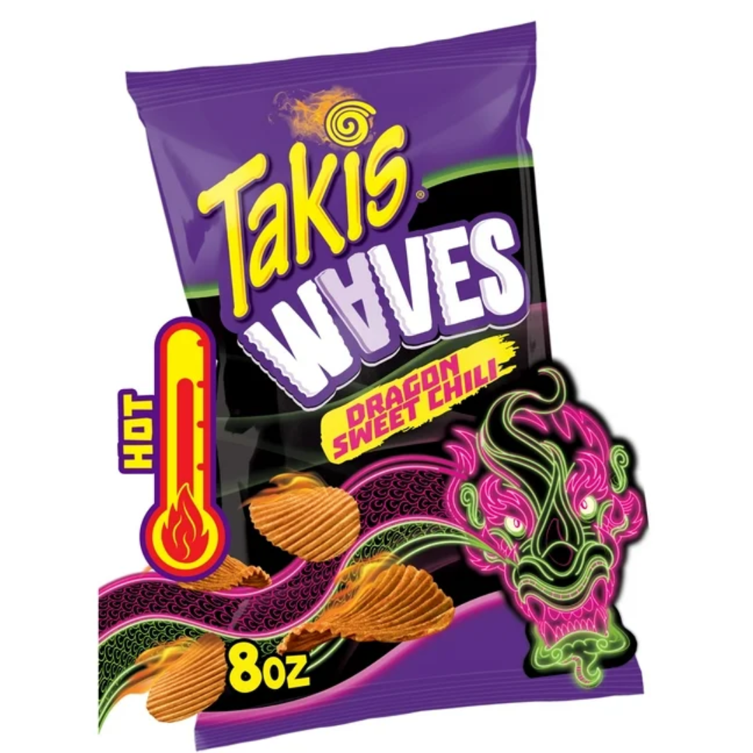 Takis Waves Dragon Sweet Chilli