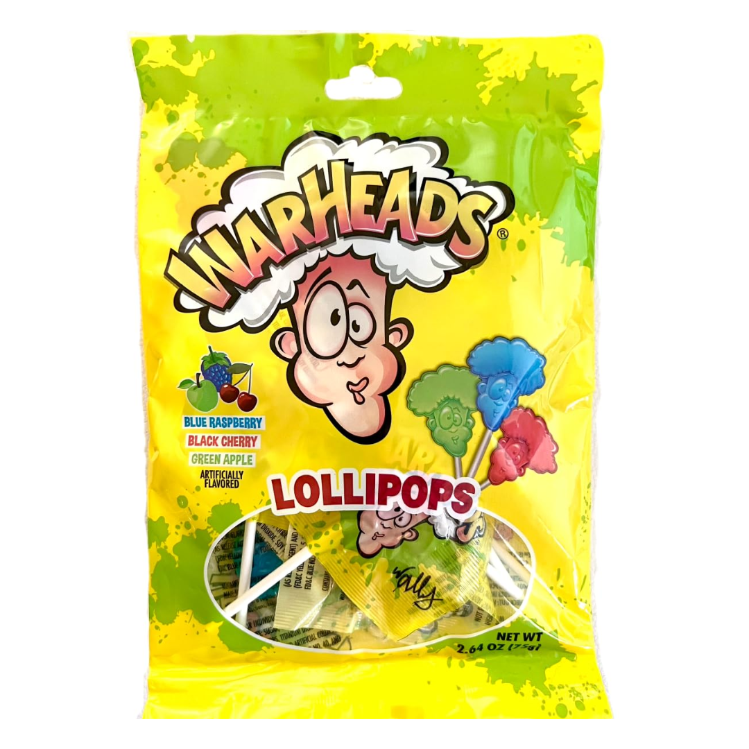 Warheads Lollipops