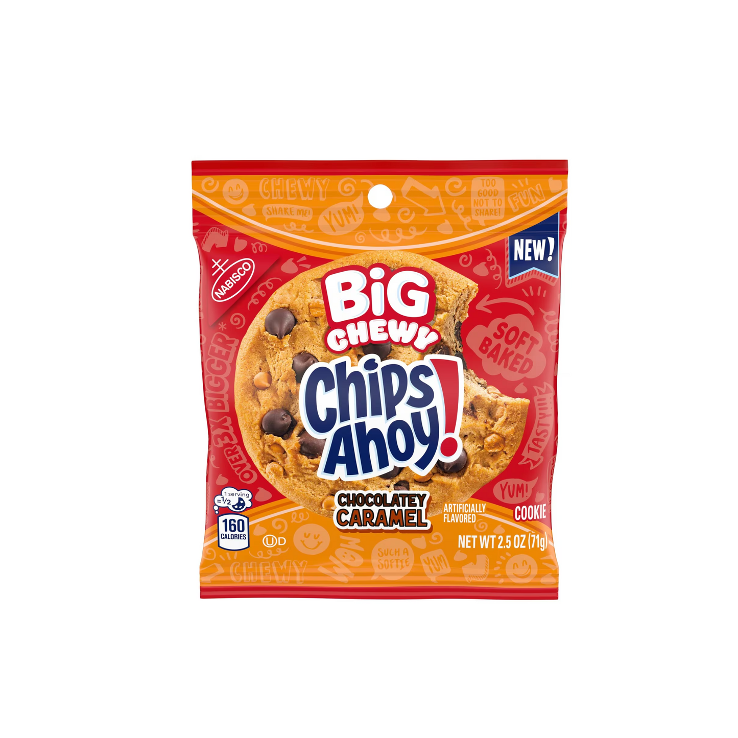 Chips Ahoy Big Chewy Chocolatey Caramel (1pza)