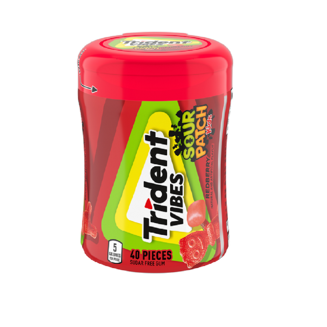 Trident Sour Patch Red Berry