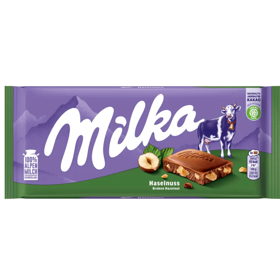 Milka Haselnuss