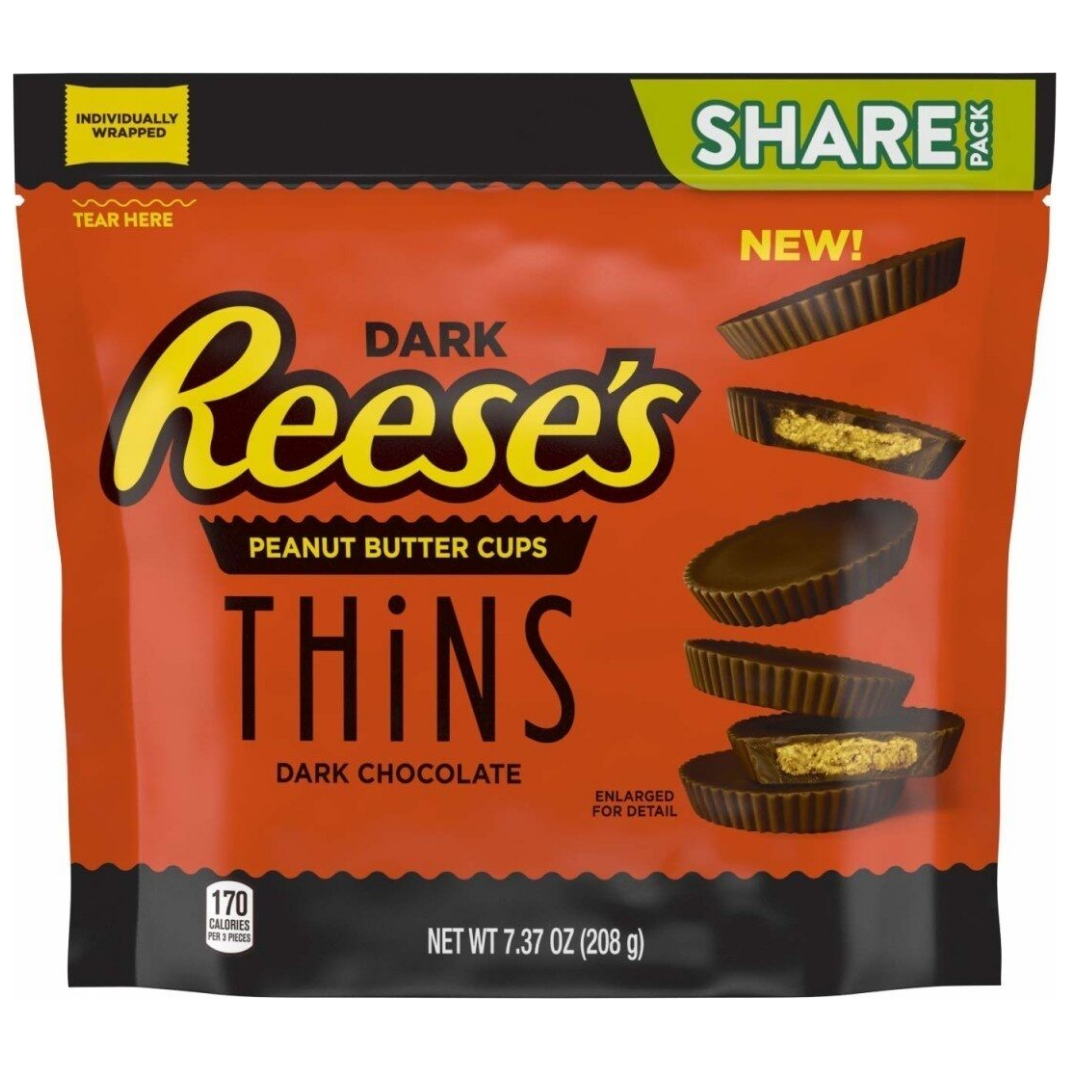 Reeses Dark Peanut Butter Cups Thins