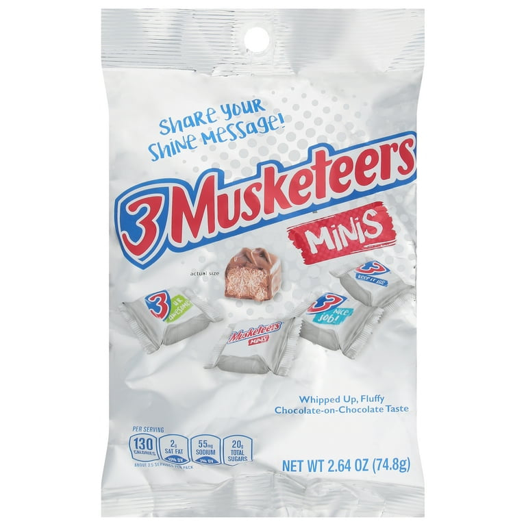 3 Musketeers Minis