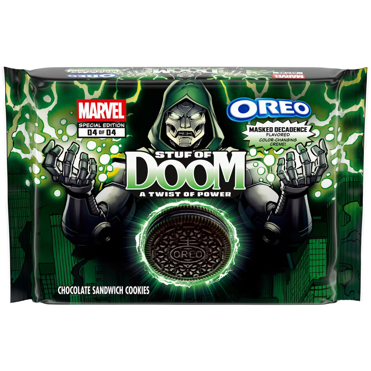 Oreo Marvel Stuf Of Doom Especial Edition