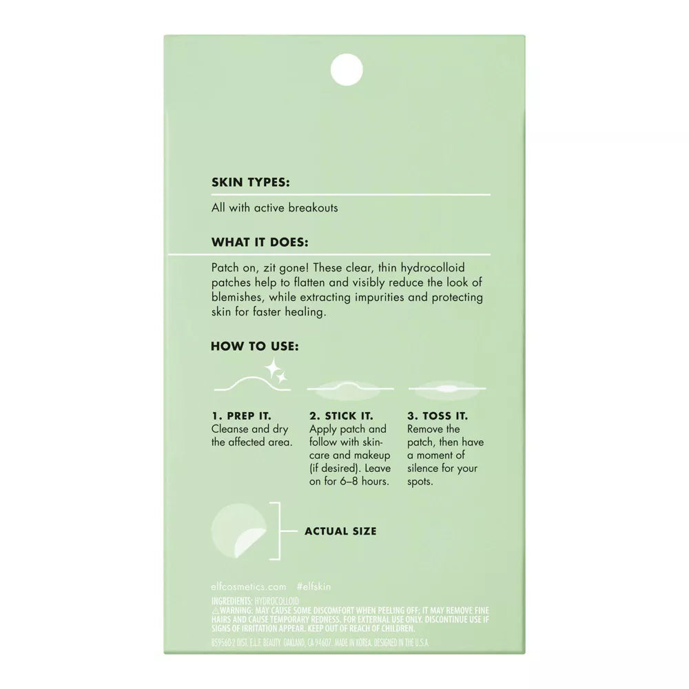 Elf Stick It To Zits Pimple Patches