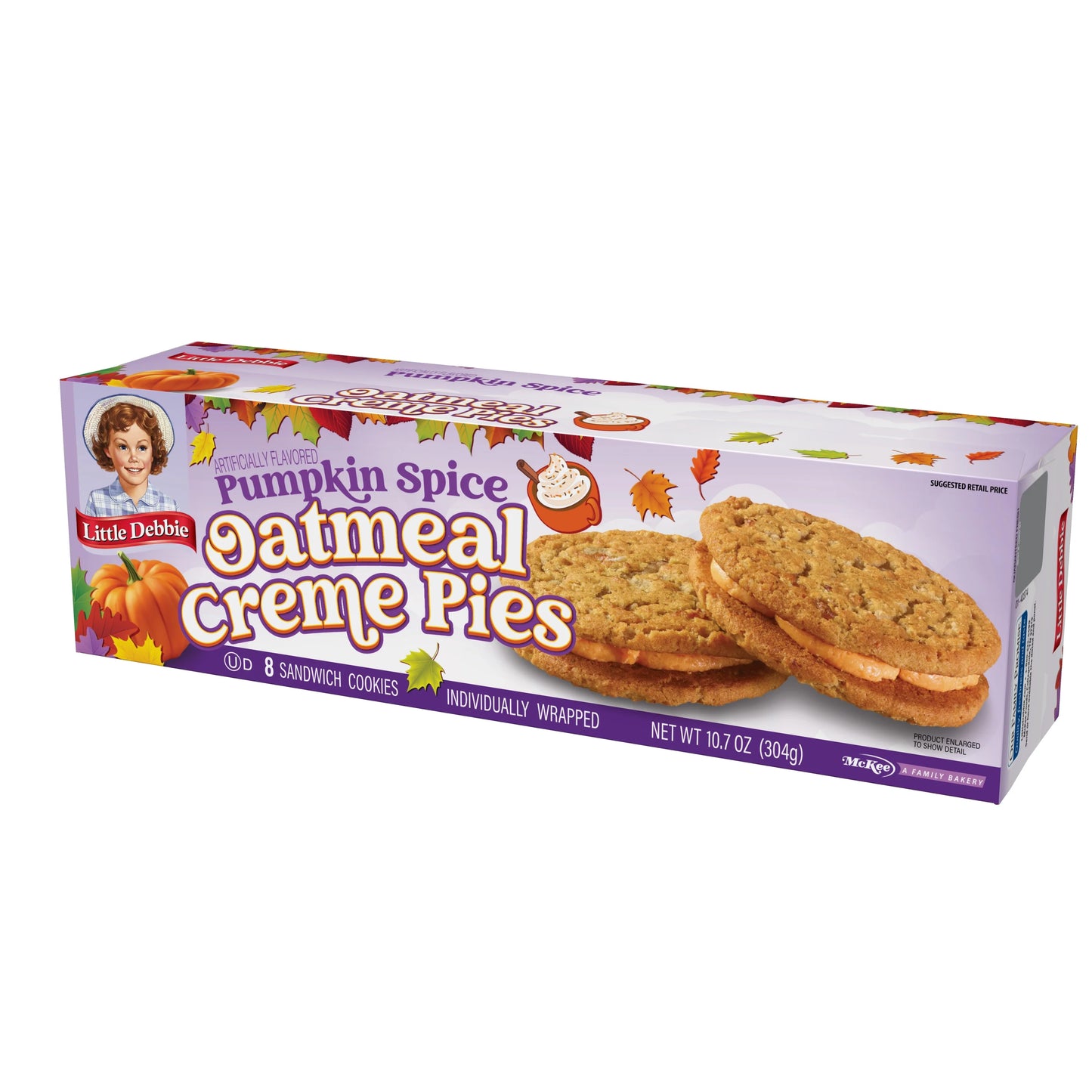 Oatmeal Creme Pies Pumpkin Spice