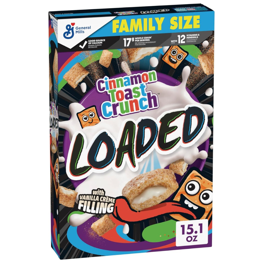 Cinnamon Toast Crunch Loaded With Vainilla Creme Filling