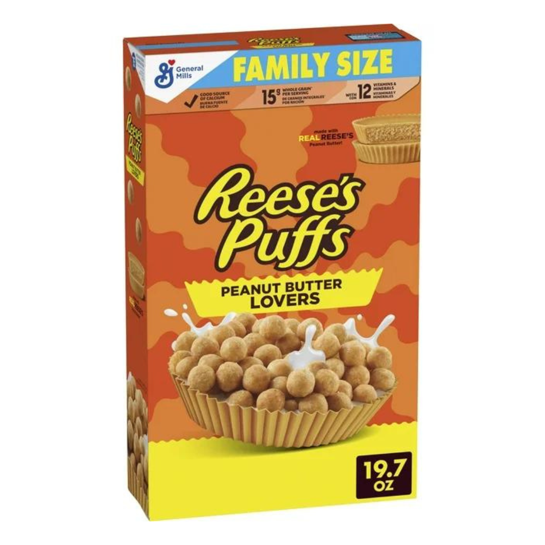 Cereal Reeses Puff Peanut Butter Lovers