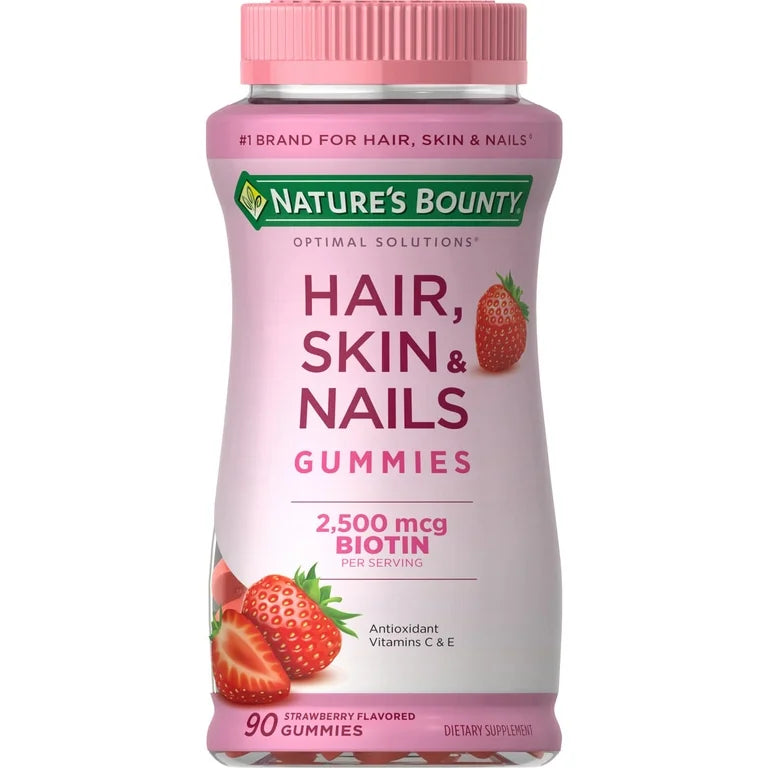 Natures Bounty Hair, Skin & Nails 90 Gummies