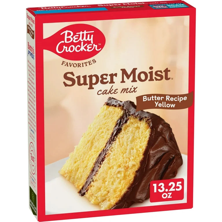 Betty Crocker Super Moist Cake Mix Butter Recipe Yellow