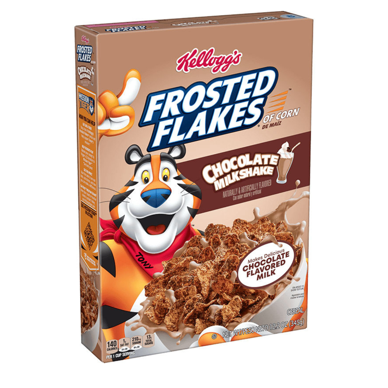 Frosted Flakes Chocolate Milkshake