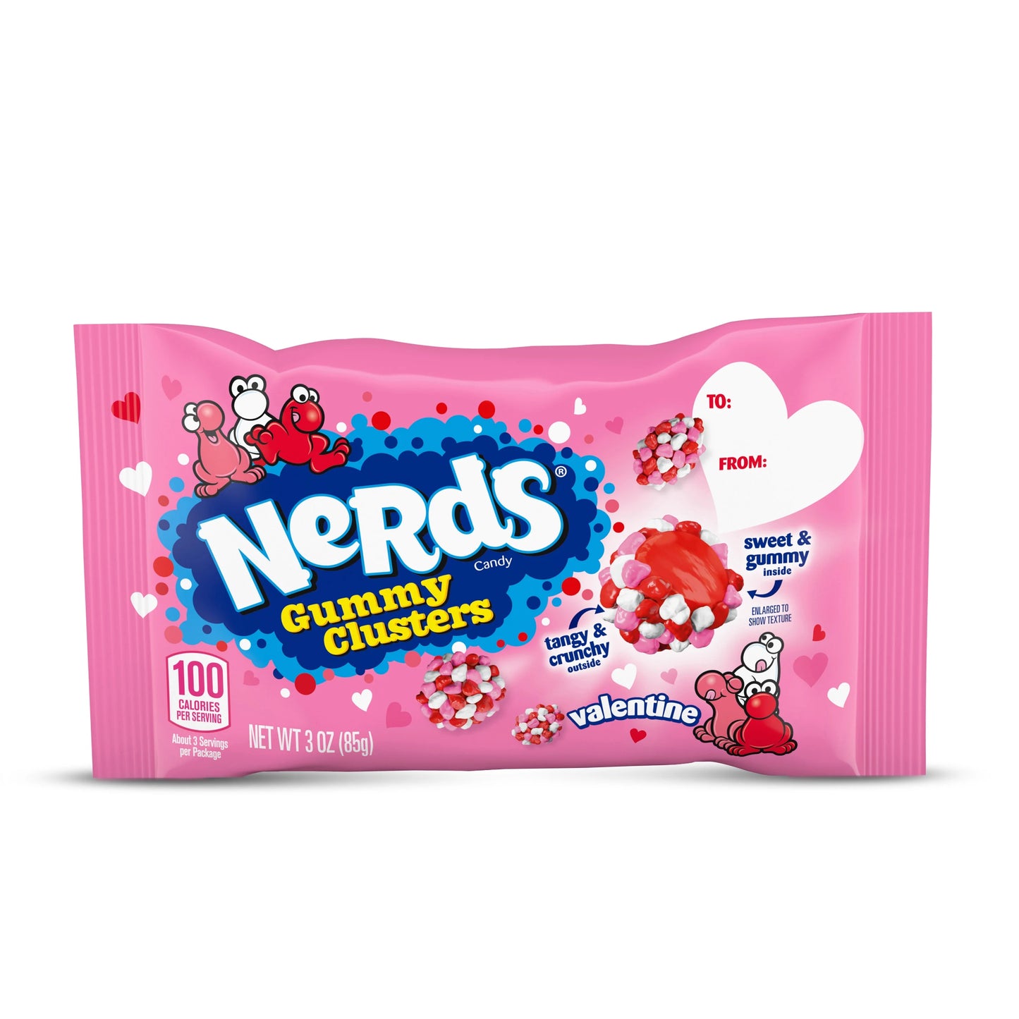 Nerds Gummy Clusters Valentine Bolsa Chica