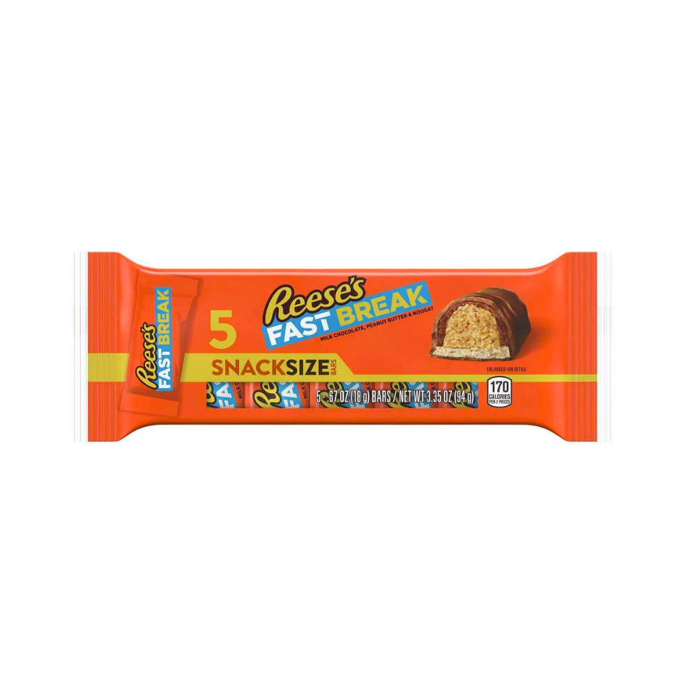 Reeses Fast Break Cup 5 Snack Size