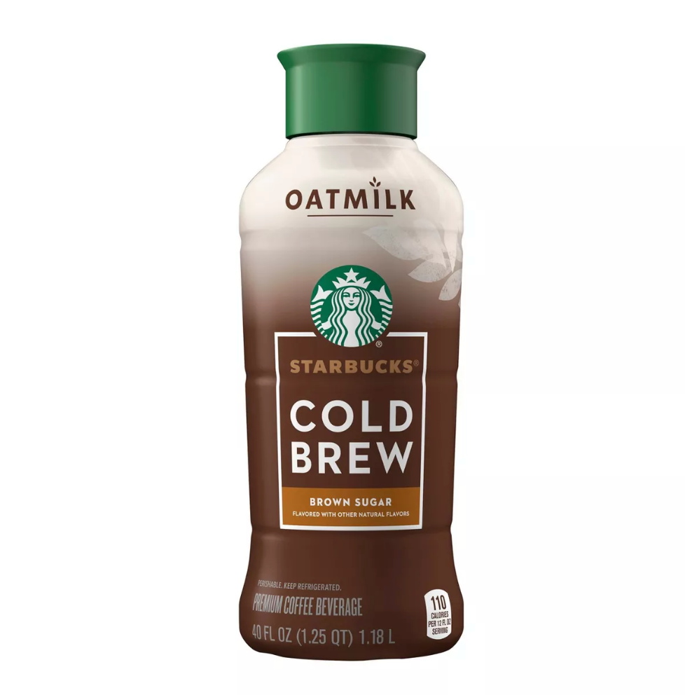 Starbucks OatMilk Cold Brew Brown Sugar