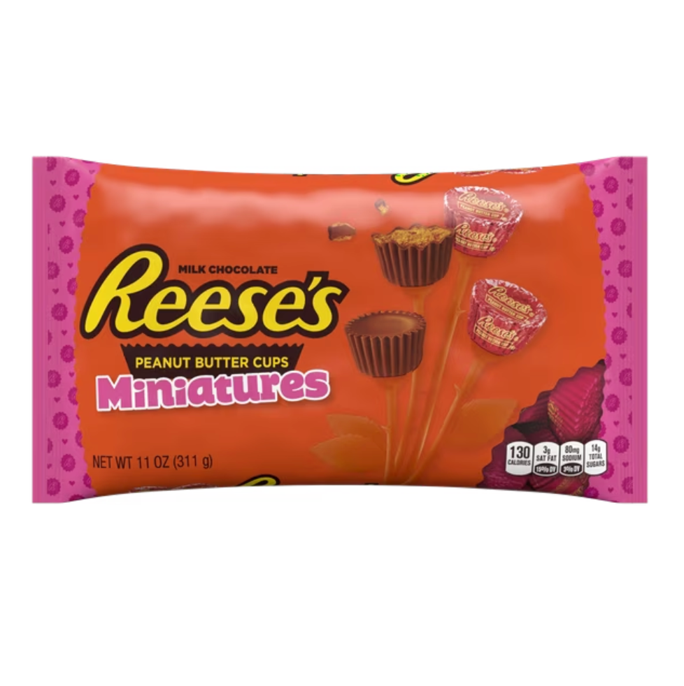 Reeses Miniatures Valentines