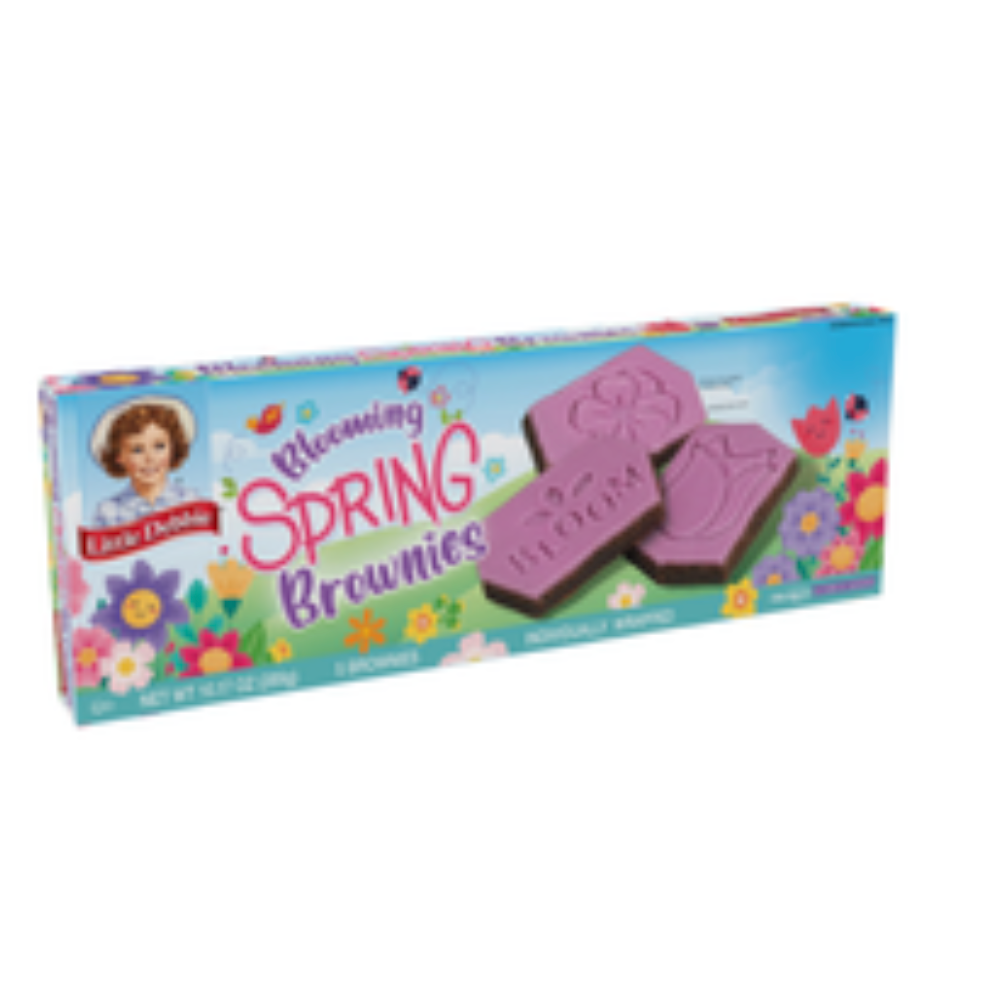 Blooming Spring Brownies Little Debbie