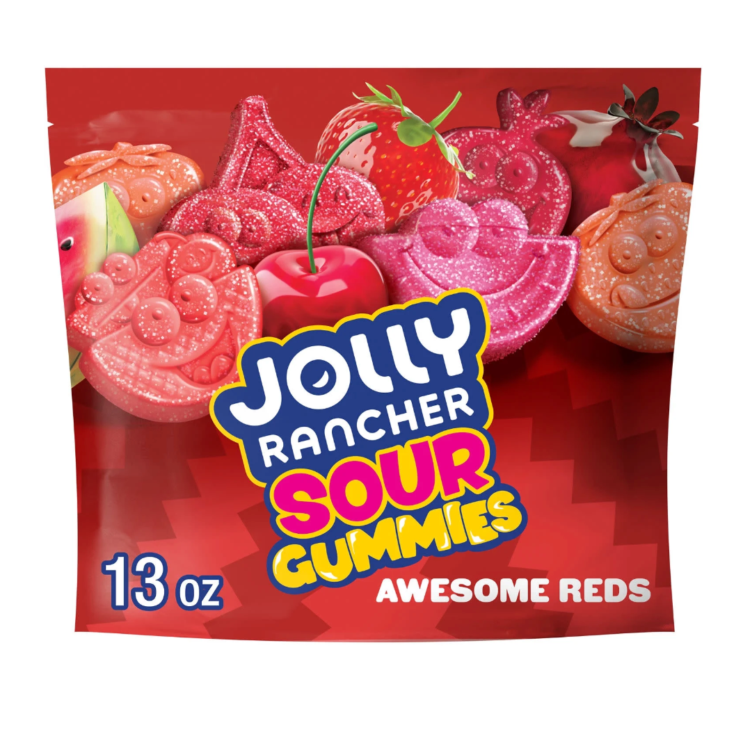 Jolly Rancher Sour Gummies Awesome Reds