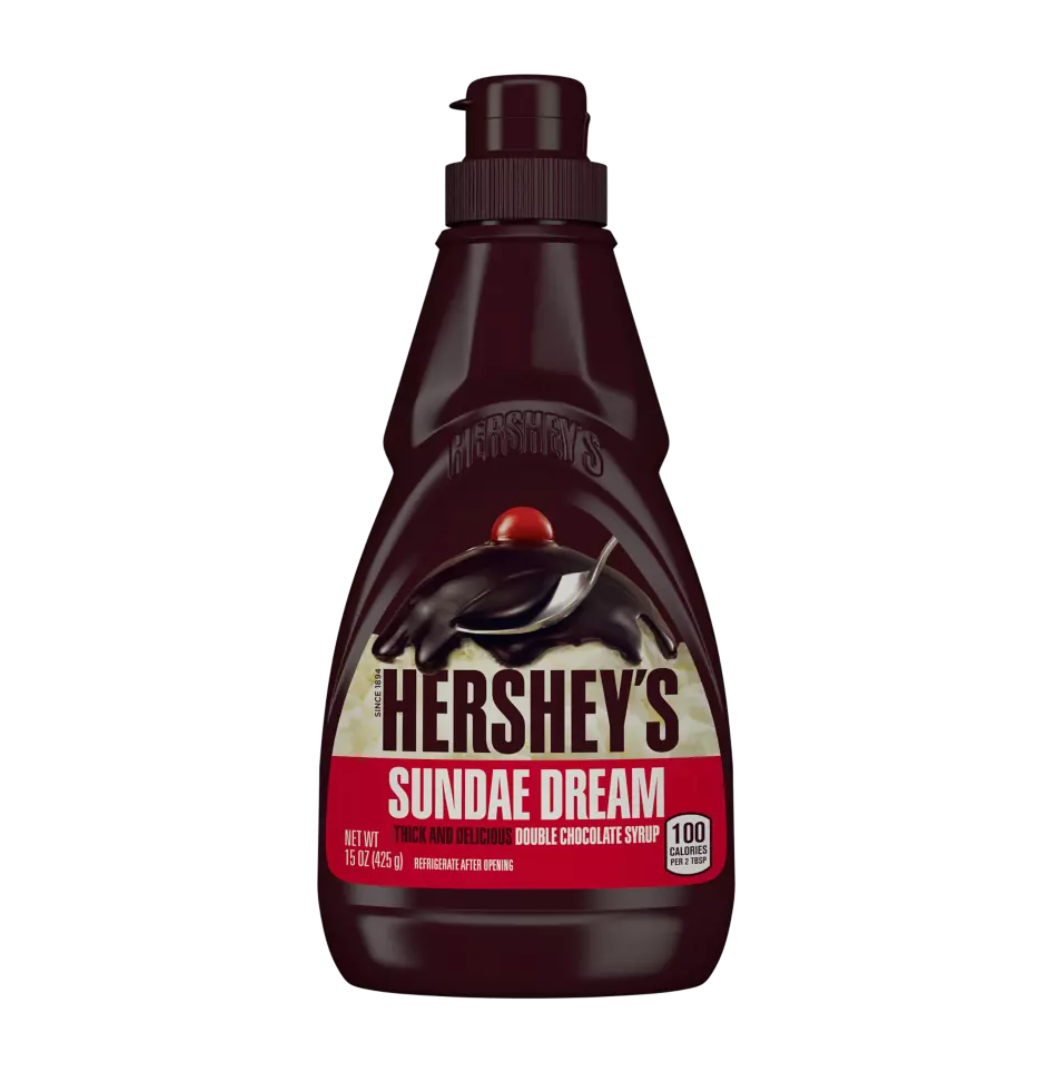 Hersheys Sundae Dream Double Chocolate Syrup