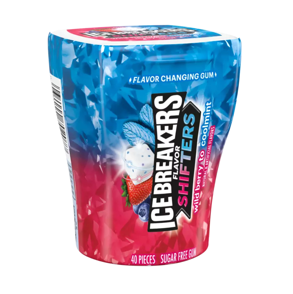 Ice Breakers Shifters WildBerry to Coolmint