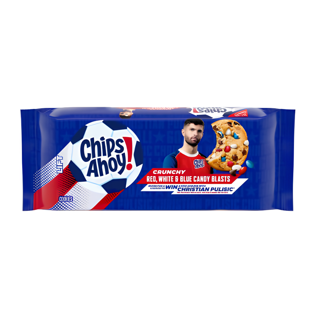 Chips Ahoy Crunchy Red, White & Blue Candy Blasts Christian Pulistic