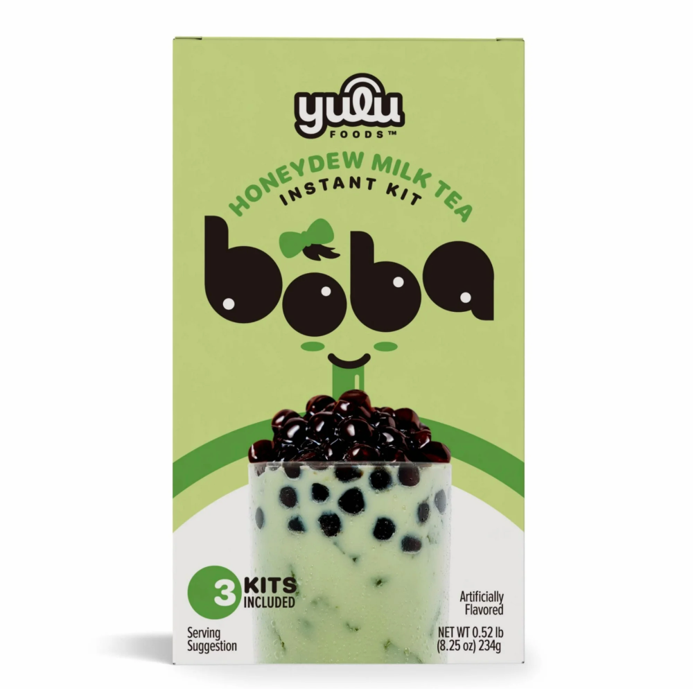 Yulu Instant Boba Bubble Tea Kit - 3 Drinks