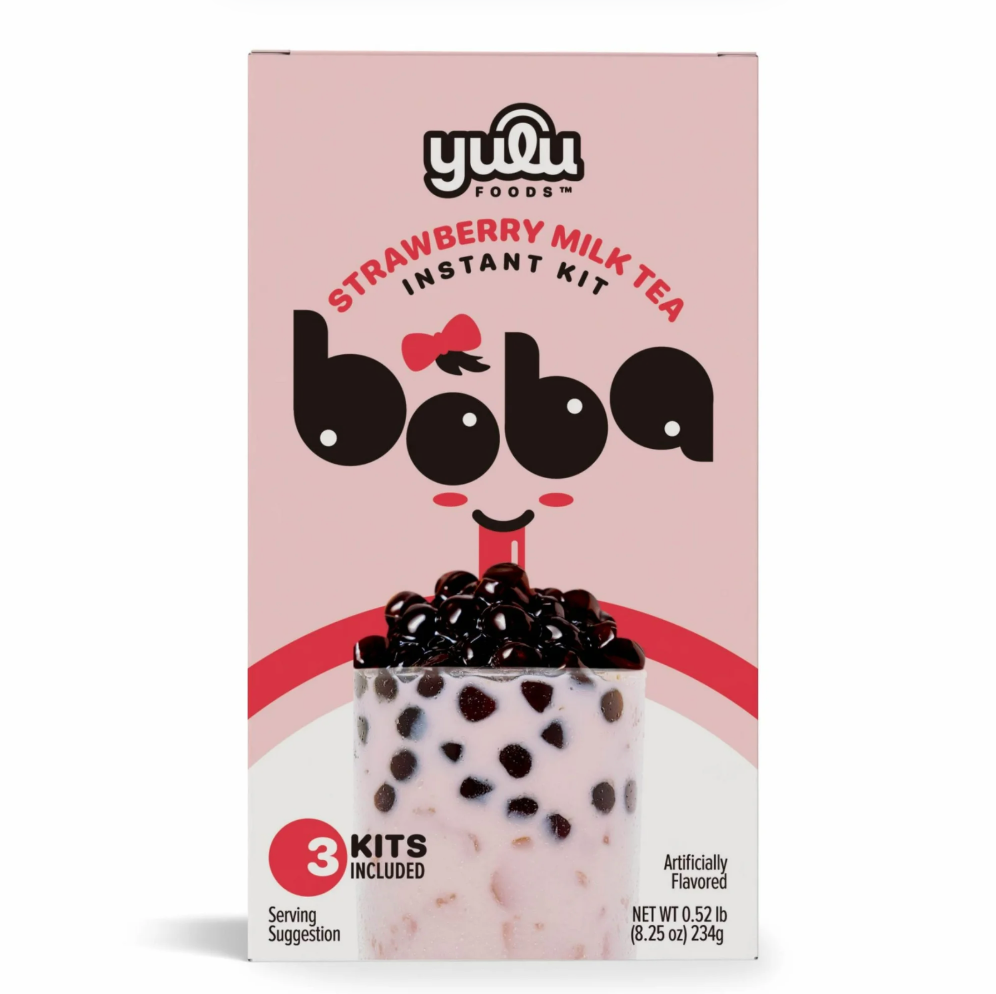 Yulu Instant Boba Bubble Tea Kit - 3 Drinks