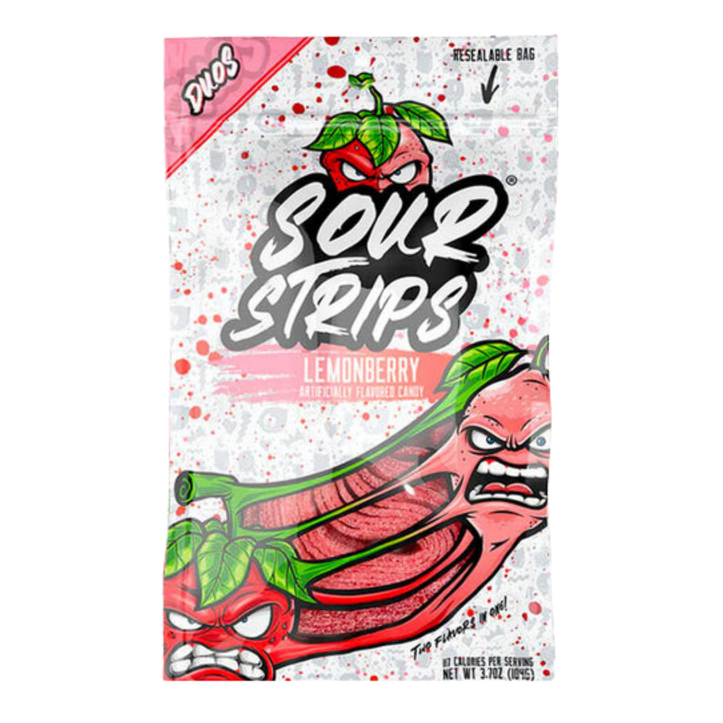 Sour Strips Lemonberry