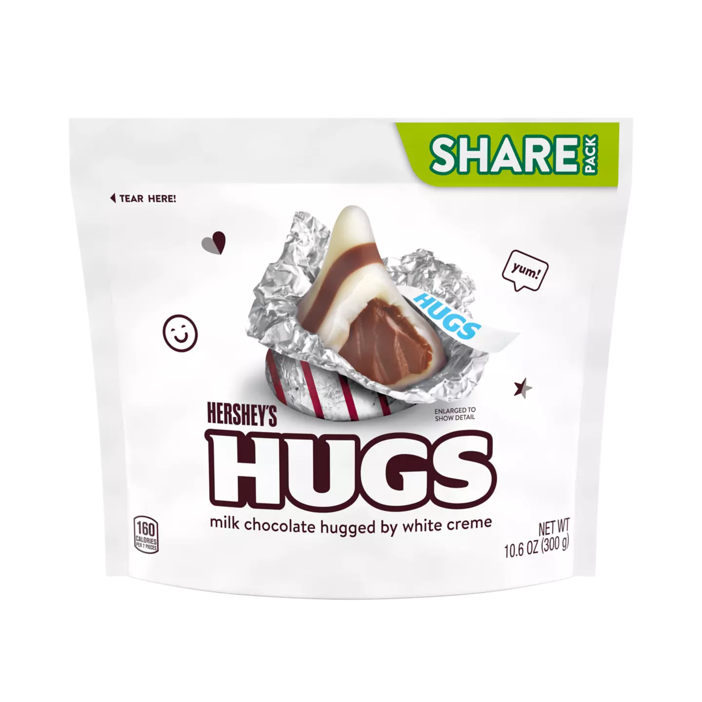 Hersheys Hugs Share Pack