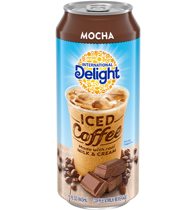 Delight Iced Coffee Mocha Lata