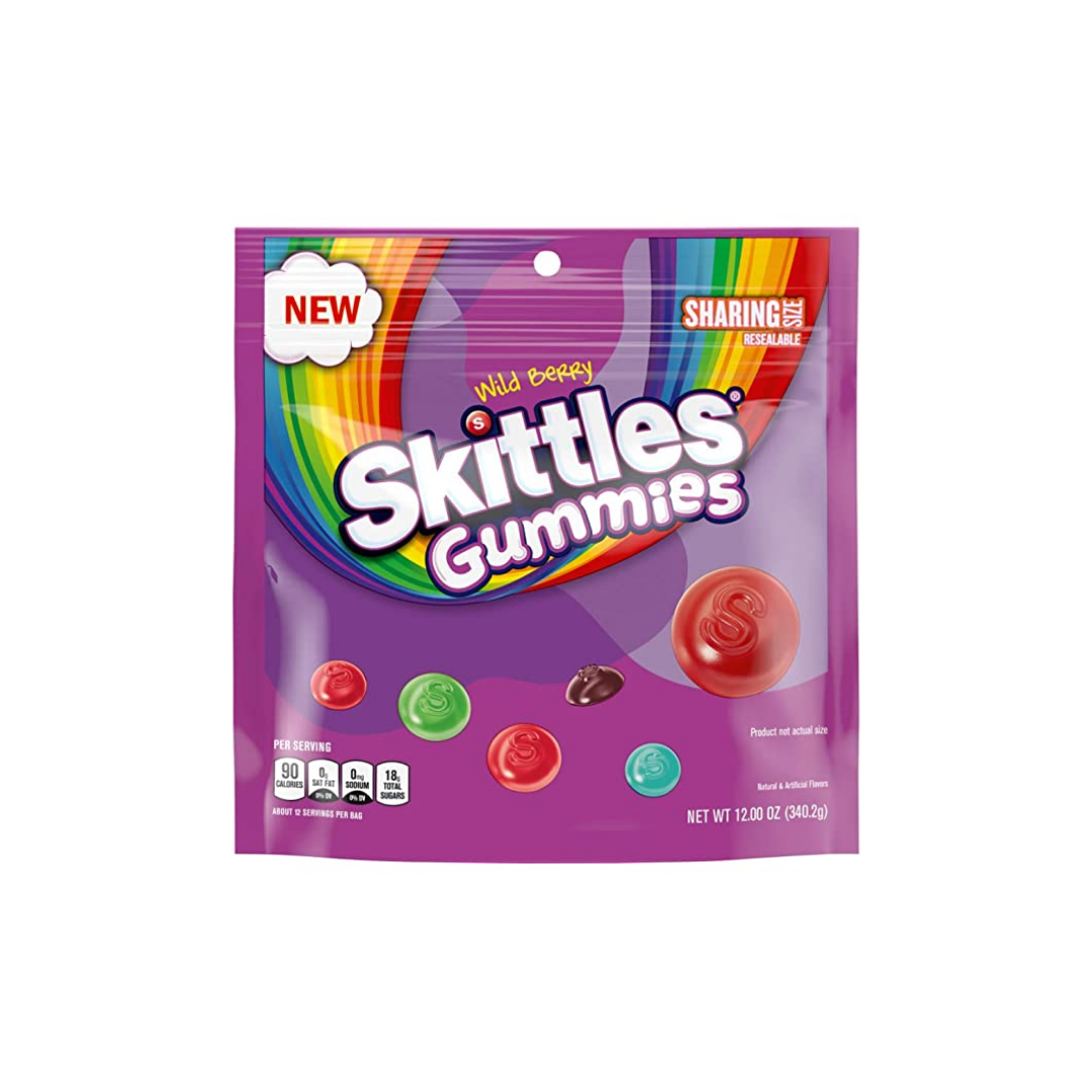 Skittles Gummies Wild Berry Grandes