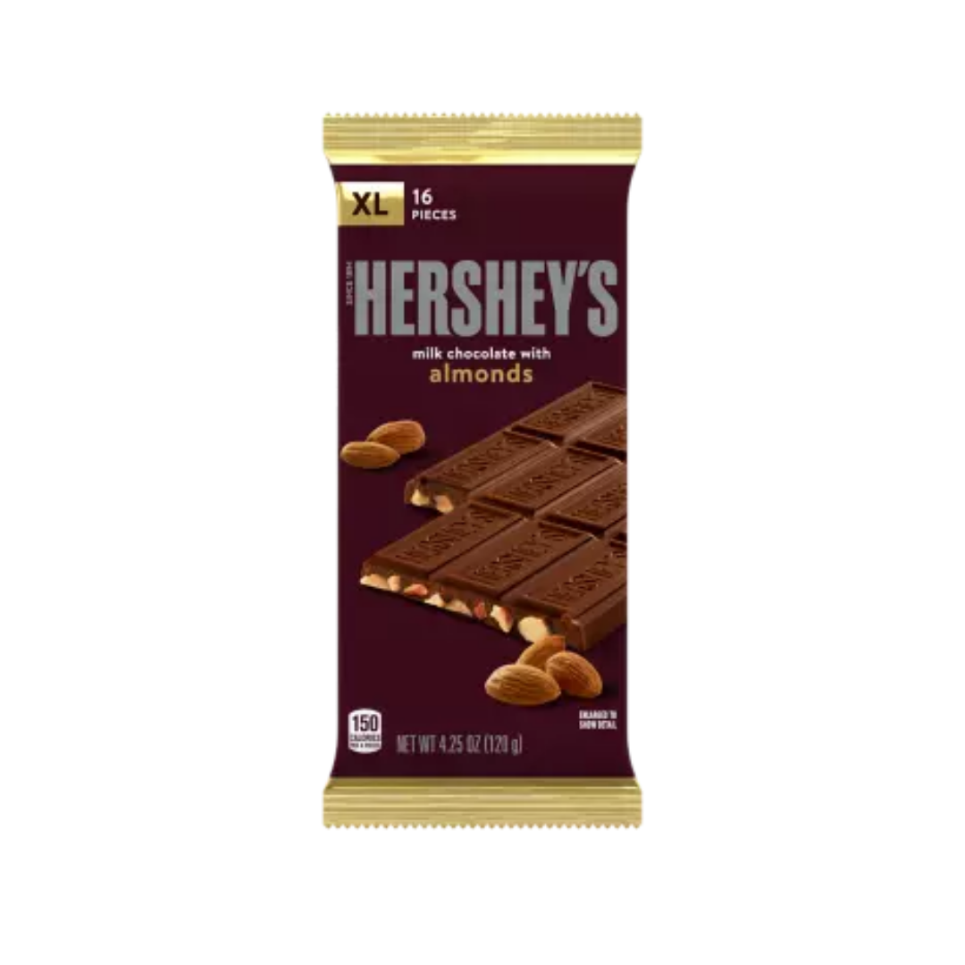 Hersheys Milk Chocolate with Almonds