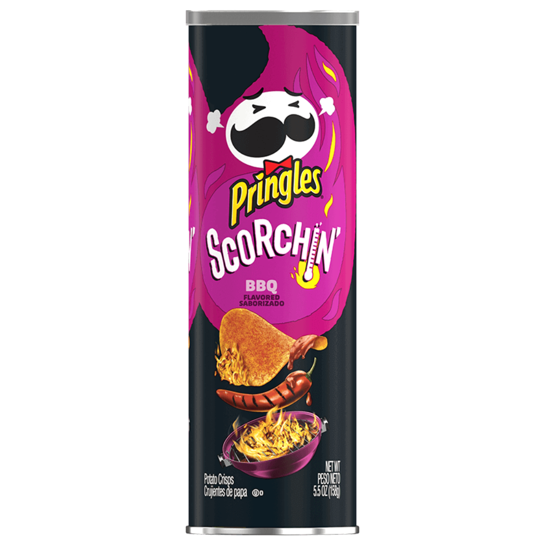 Pringles Scorchin BBQ