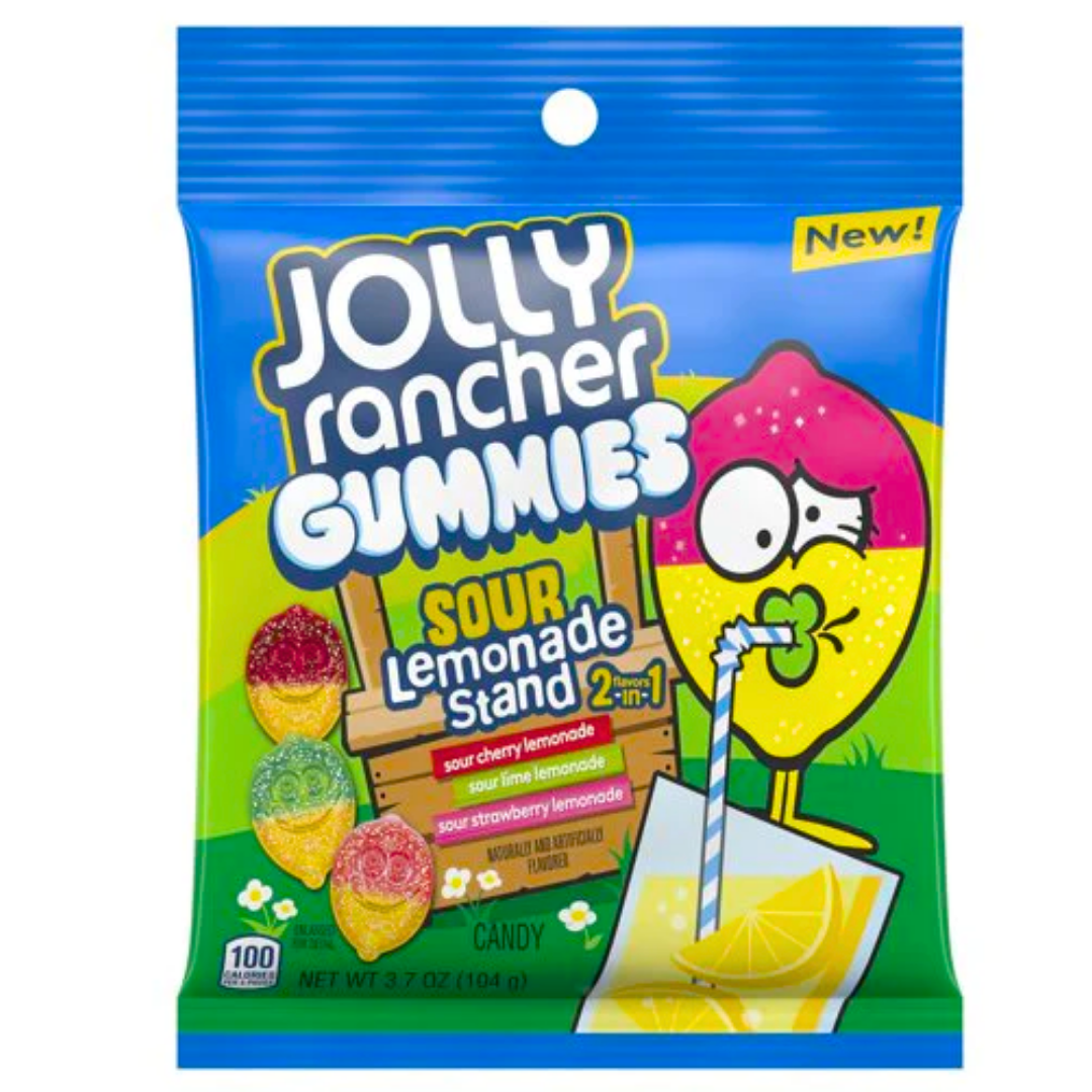 Jolly Rancher Gummies Sour Lemonade Stand