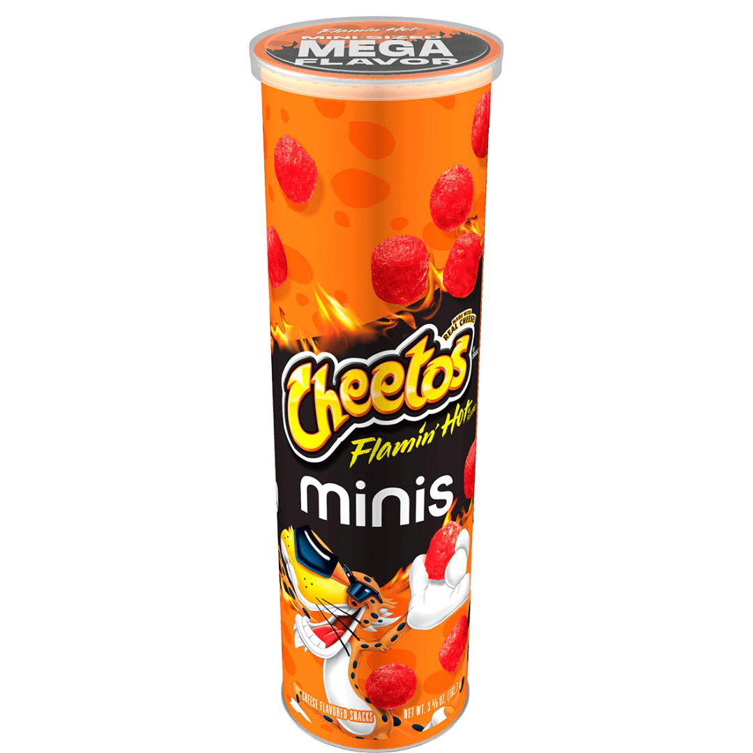 Cheetos Flamin Hot Minis Bote