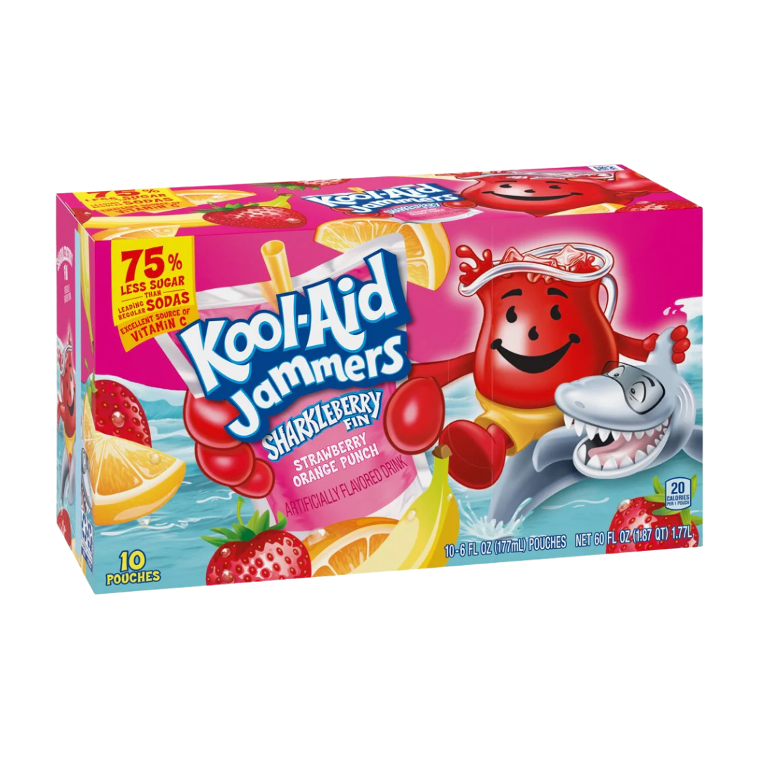 Kool Aid Jammers Strawberry Orange Punch