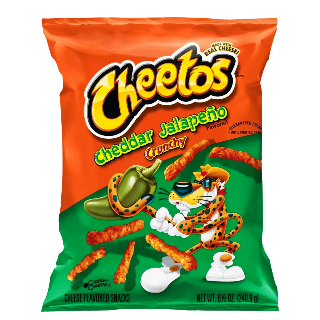 Cheetos Cheddar Jalapeño Crunchy