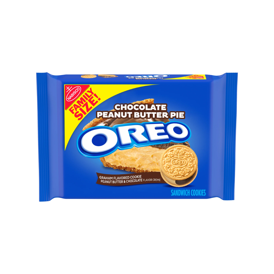 Oreo Chocolate Peanut Butter Pie
